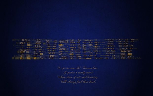 Ravenclaw Wide Screen Wallpaper.