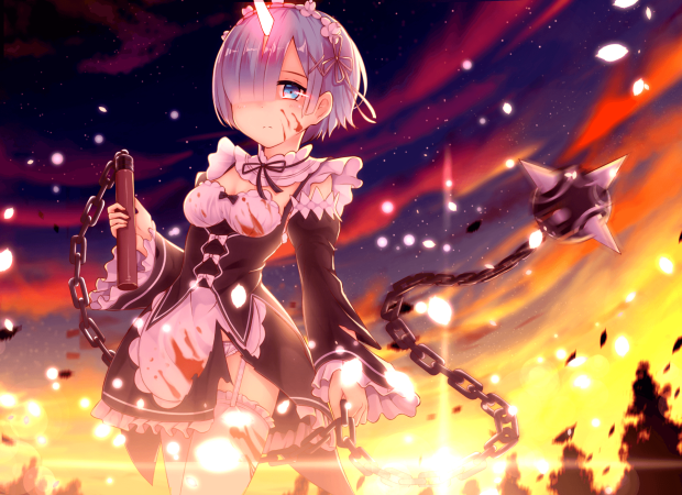 Re Zero Desktop Wallpaper.