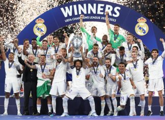 Real Madrid UEFA Champions League 2022 Wallpaper Desktop.