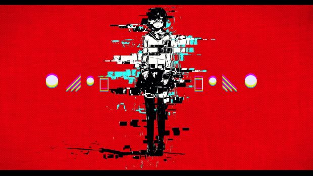 Red Aesthetic Backgrounds Desktop Anime Girls.