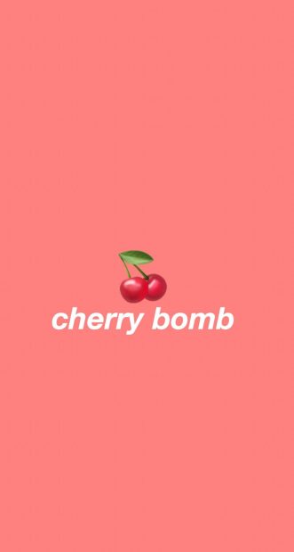 Red Aesthetic Wallpaper HD Cherry.
