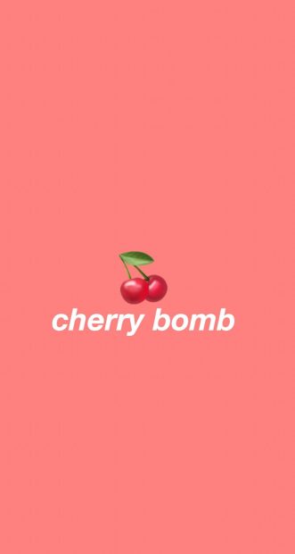 Red Aesthetic Wallpaper HD Cherry.