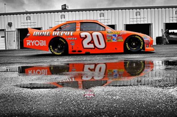 Red Car Nascar Wallpaper HD.