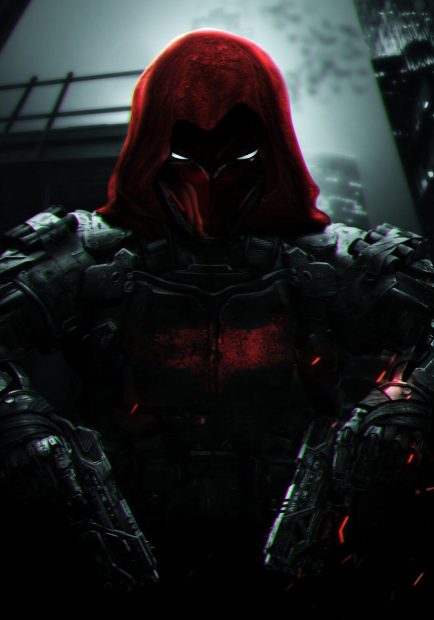 Red Hood Phone Wallpaper HD.