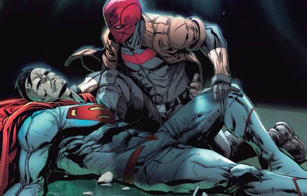 Red Hood Wide Screen Wallpaper HD.