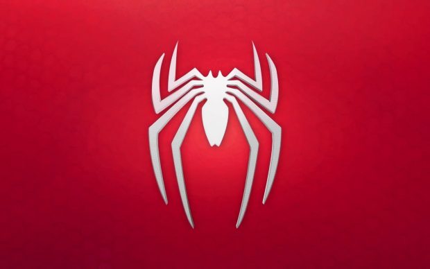 Red Logo Spider Man Wallpaper HD.