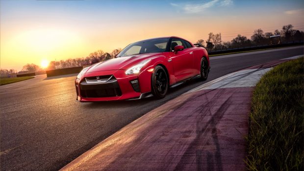 Red Nissan GTR Wallpaper HD.