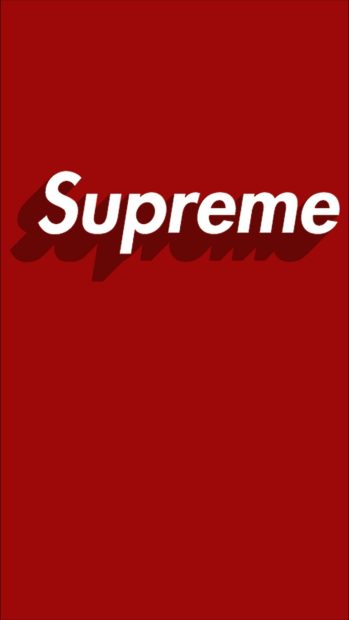 Red Supreme HD Wallpaper.