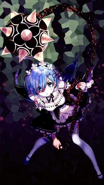 Rem Anime Wallpaper 4K Iphone HD.