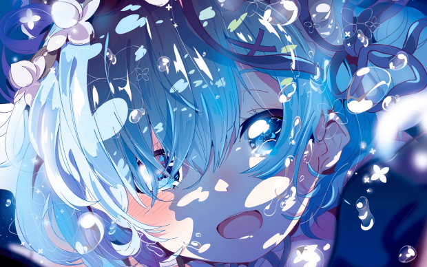 Rem Wide Screen Wallpaper.