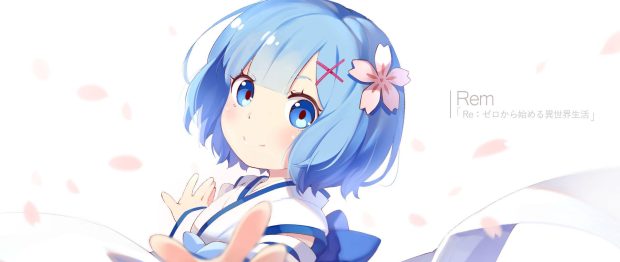 Rem Wide Screen Wallpaper HD.