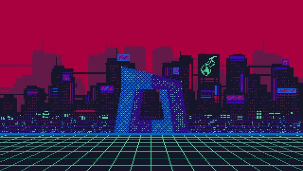 Retro 8 Bit Wallpaper HD.