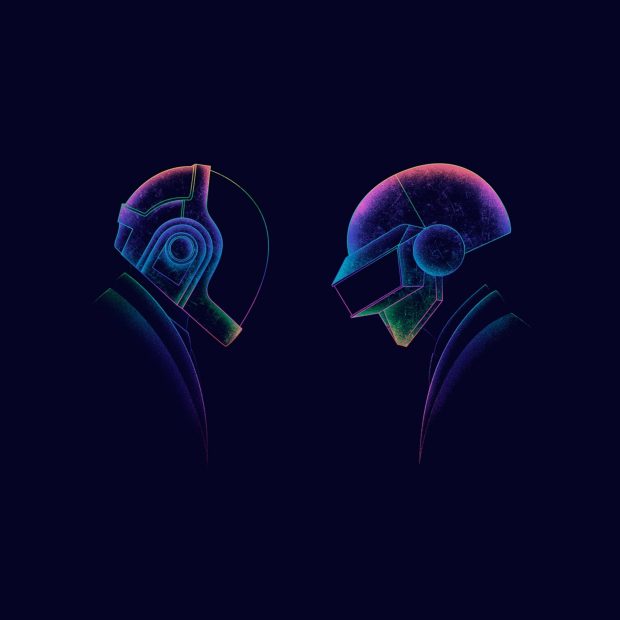 Retro Daft Punk Wallpaper HD.