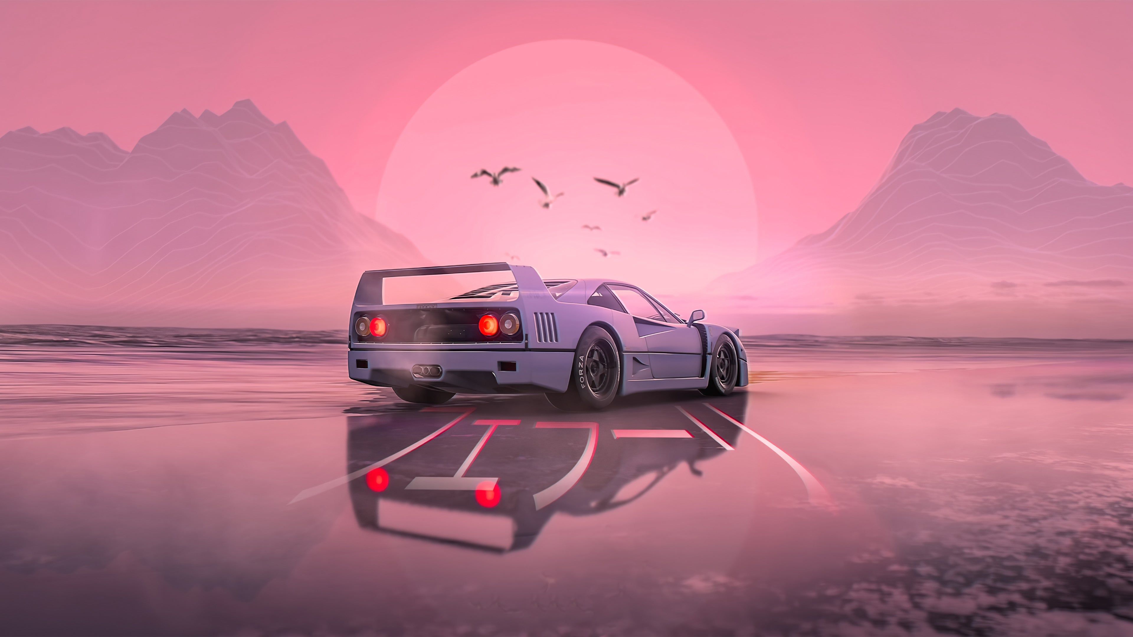 Retrowave space HD wallpapers  Pxfuel