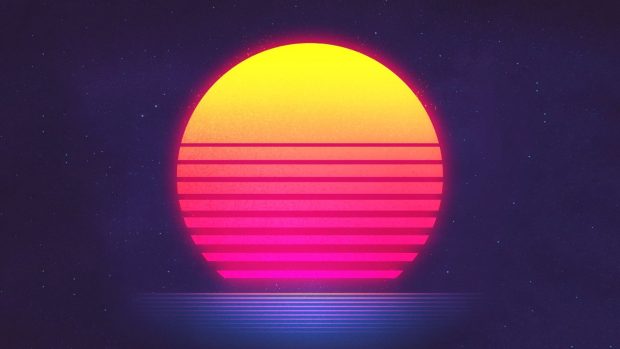 Retrowave Wallpaper High Resolution.