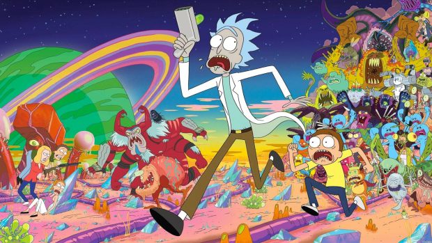 Rick And Morty Desktop Background.