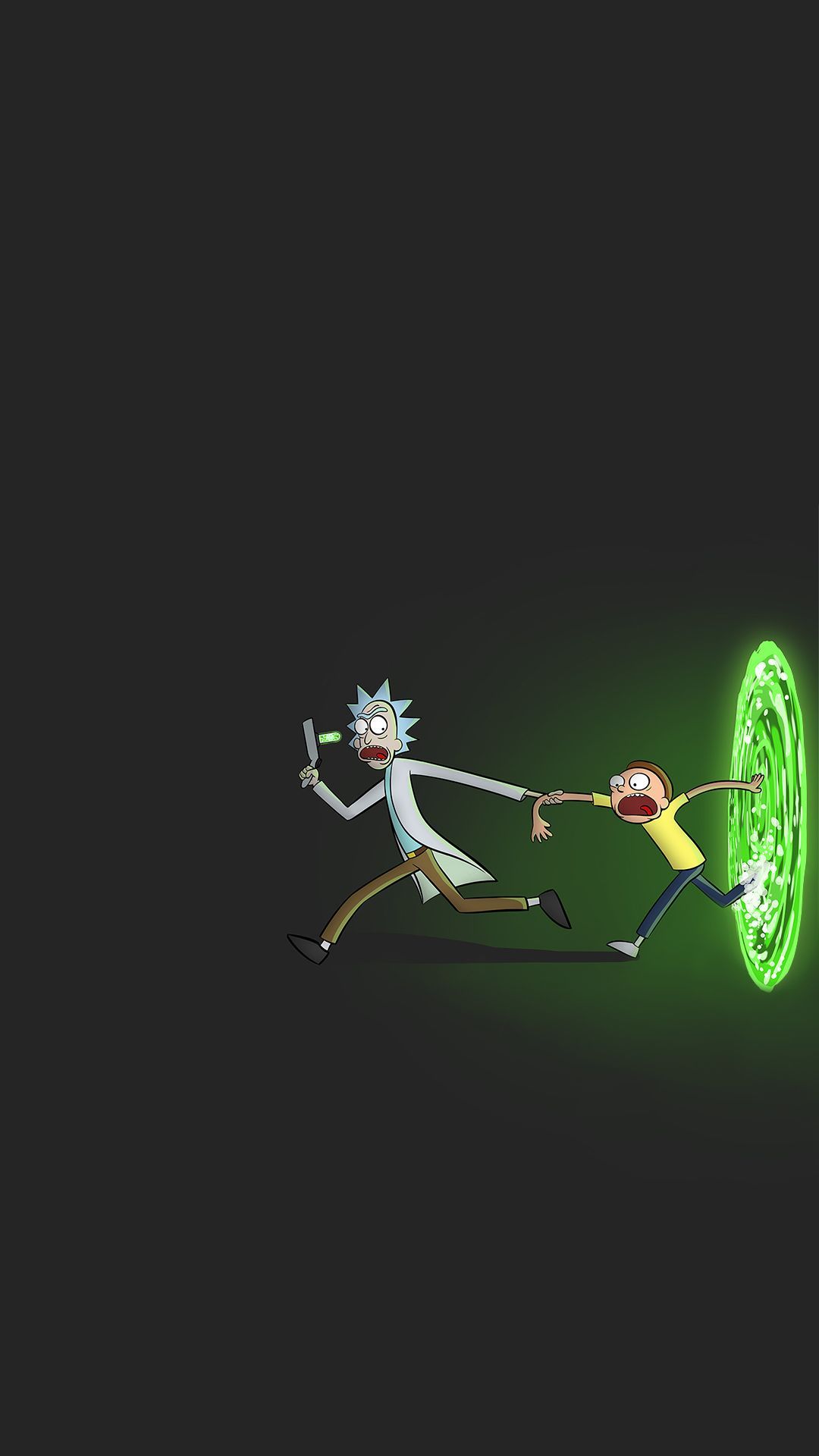 Download Glowing Eyes Rick And Morty Phone Wallpaper  Wallpaperscom