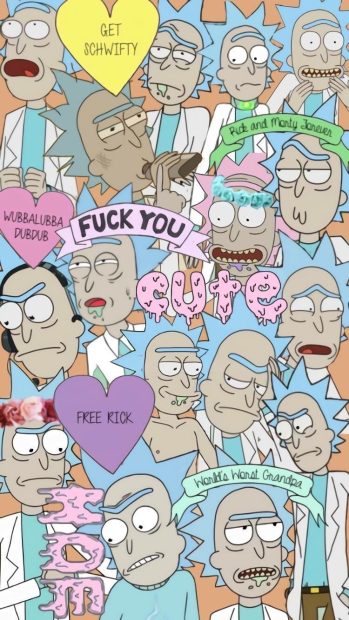 Rick And Morty Phone HD Wallpaper Free download.