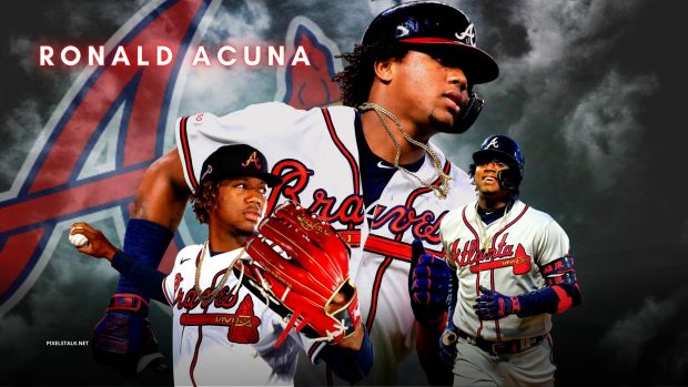 Ronald Acuna Wallpaper HD 1080p.