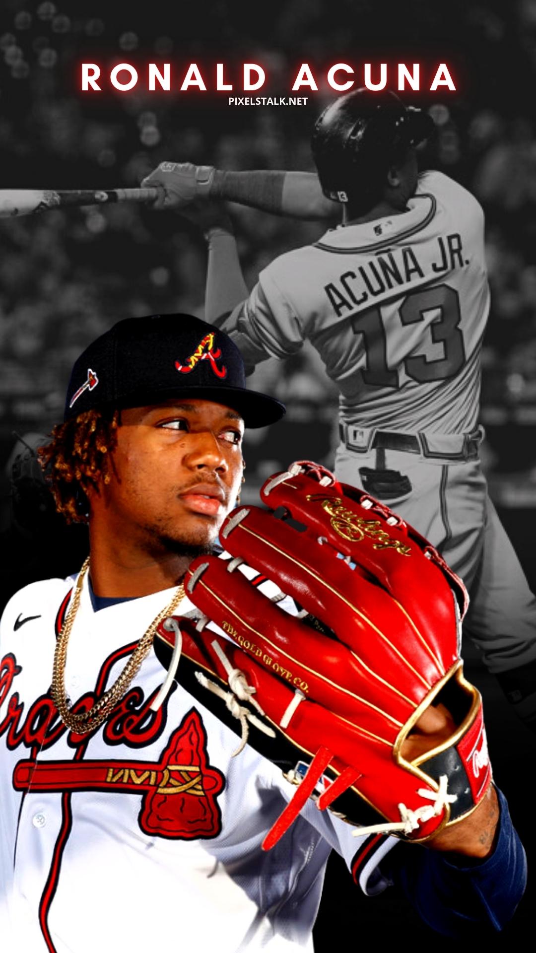 Fire Ronald Acuna Jr Wallpapers  fire wallpapers mlb ronaldacuna   TikTok