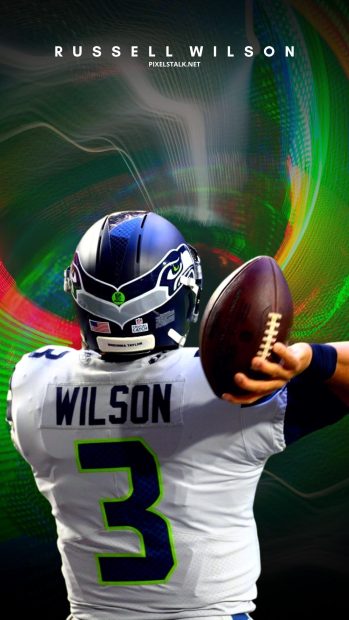 Russell Wilson Background for Iphone.