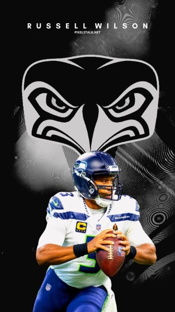 Russell Wilson Background for Mobile.