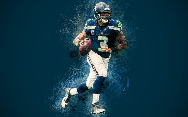 Russell Wilson Wide Screen Wallpaper HD.