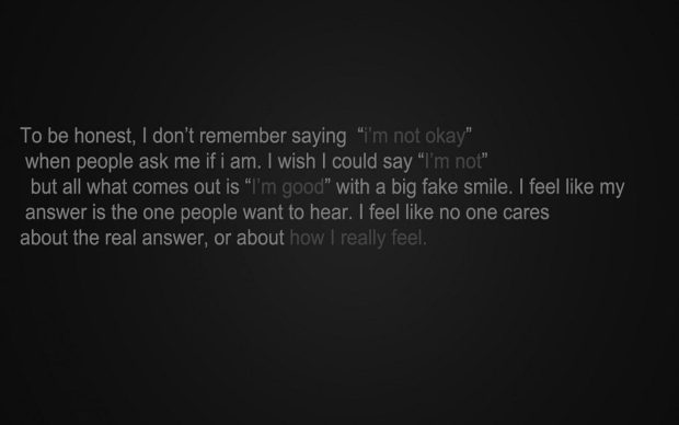 Sad Aesthetic Wallpaper HD Quotes.