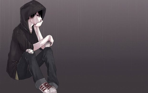 Sad Anime Boy Wallpaper HD.