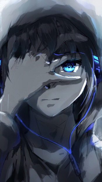 Sad Anime Phone Wallpaper HD.