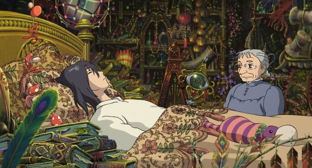 Sad Howls Moving Castle Wallpaper HD.