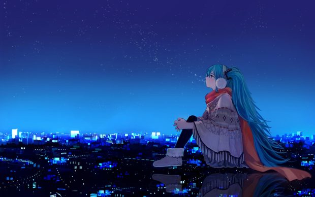 Sad Miku Wallpaper HD.