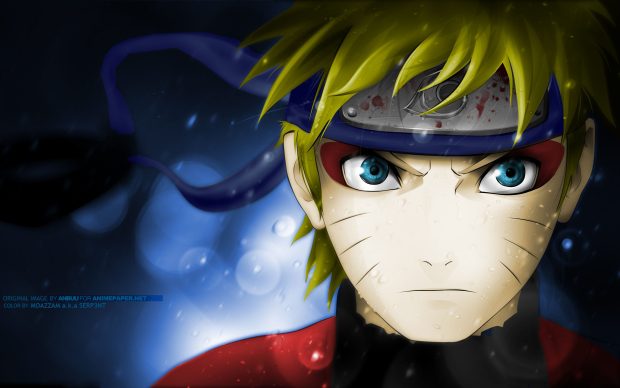 Sad Naruto Background.