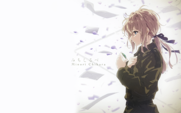 Sad Violet Evergarden Wallpaper HD.