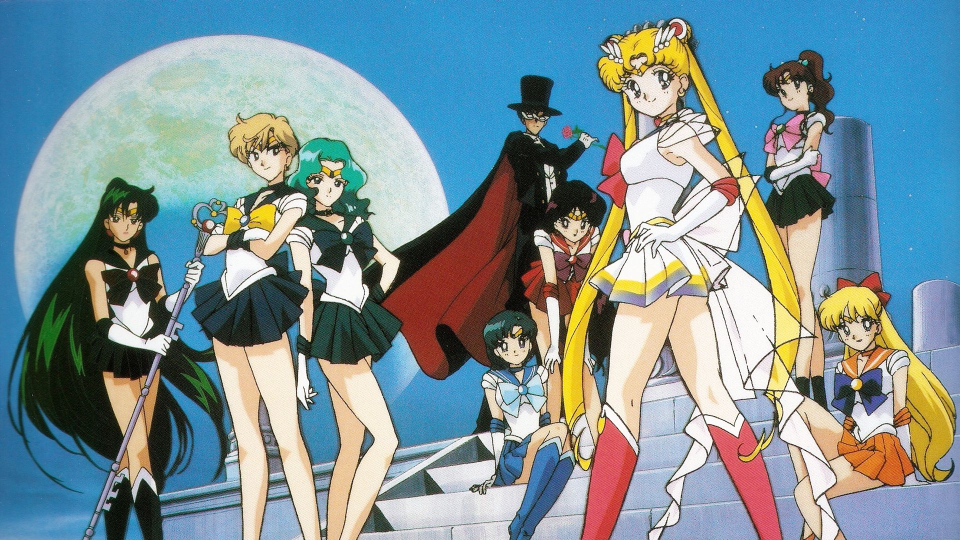 Sailor Moon Anime HD Desktop Wallpaper Sailor Moon anime illustration HD  wallpaper  Wallpaperbetter