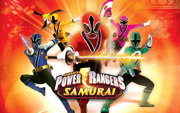 Samurai Power Rangers Wallpaper HD.
