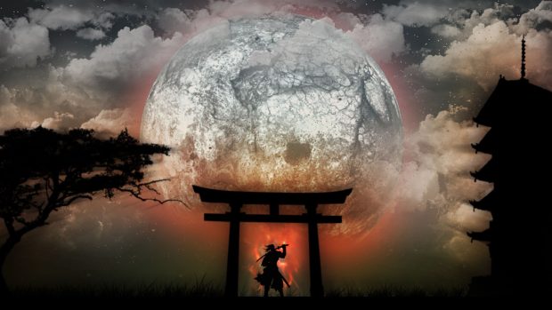 Samurai Wide Screen Wallpaper.