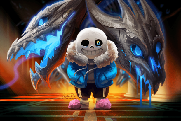 Sans Undertale HD Wallpaper Computer.