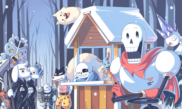 Sans Undertale Wallpaper HD Free download.