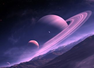 Saturn HD Wallpaper Free download.