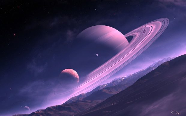 Saturn HD Wallpaper Free download.