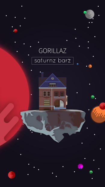 Saturnz Barz Gorillaz Wallpaper HD.