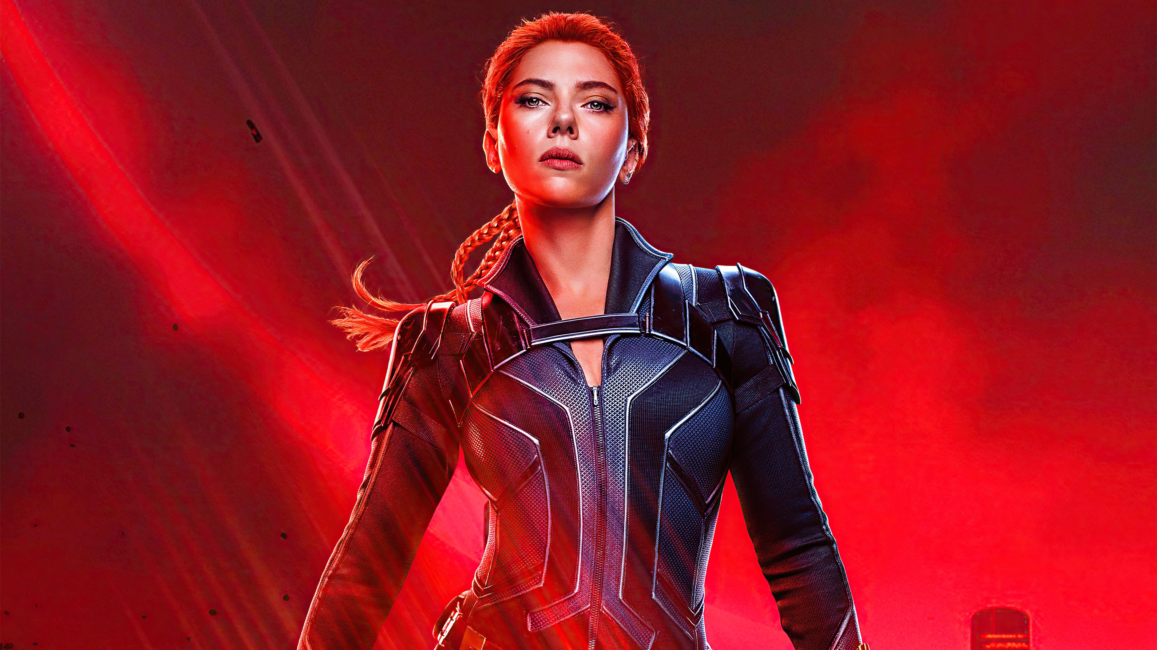 Scarlett Johansson as Black Widow in Iron Man 2 wallpaper in 360x720  resolution