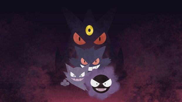 Scary Gengar Wallpaper HD.