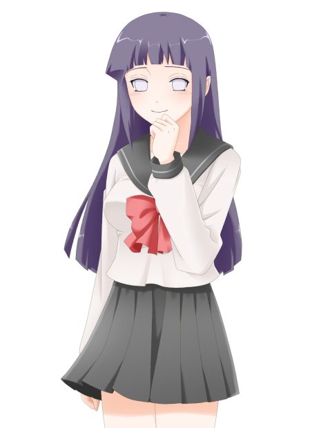 School Hinata Wallpaper HD.