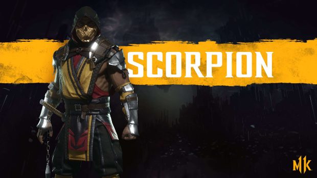 Scorpion Mortal Kombat 11 Wallpaper HD.