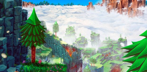 Screen Green Hill Zone Background HD.