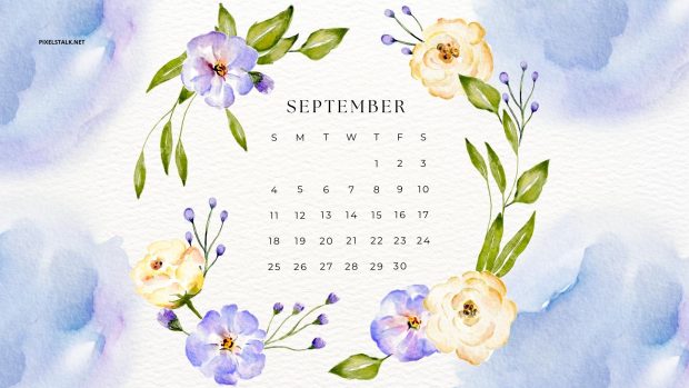 September 2022 Calendar Background High Resolution.