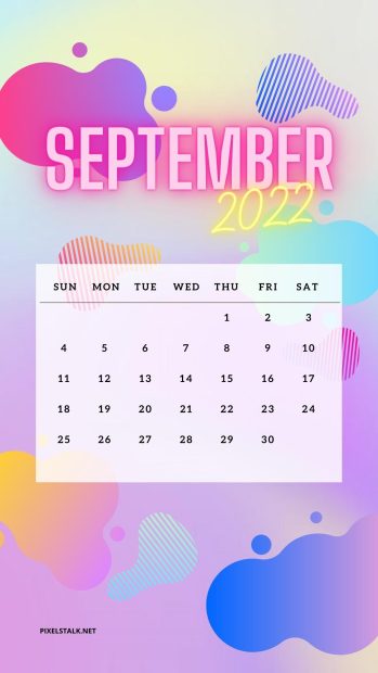 September 2022 Calendar Iphone Pictures Free Download.