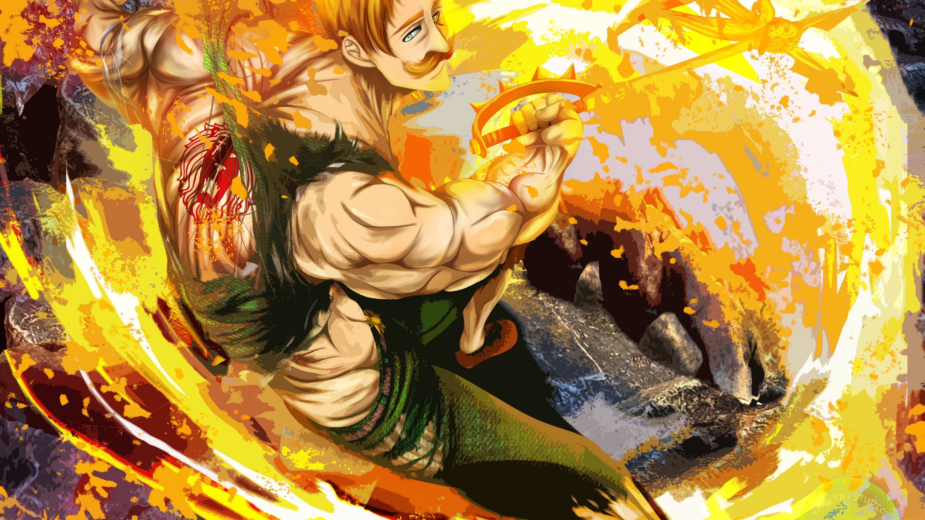 HD wallpaper anime anime boys Nanatsu no Taizai Seven Deadly Sins  meliodas  Wallpaper Flare